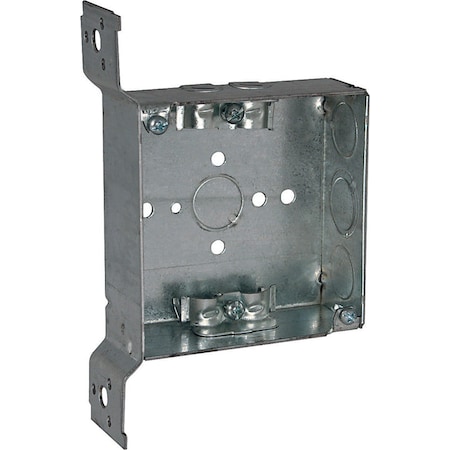 Raco Junction Box, Wall Box Type, 2 Gangs, Steel 223